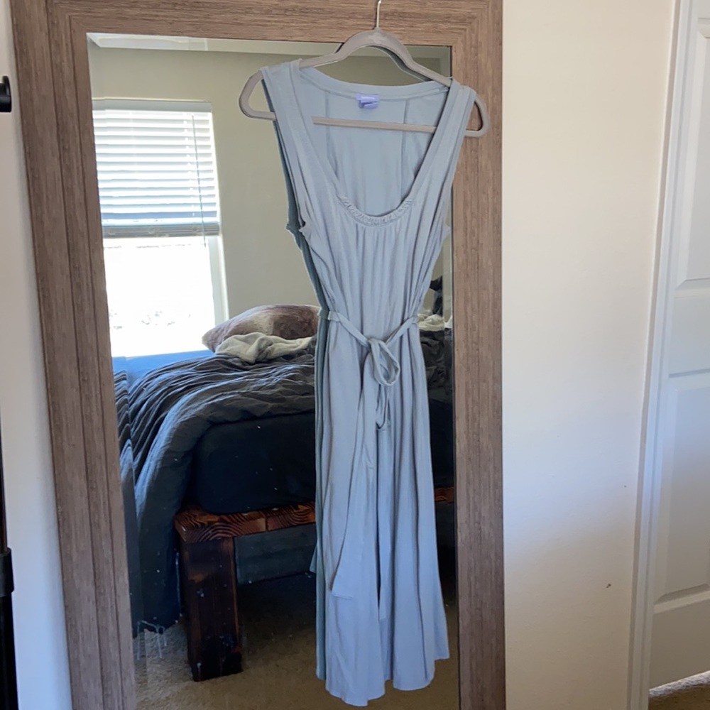 Gap Maternity Baby Blue Sun Dress